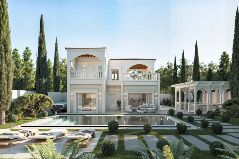 villa en marbella colonial