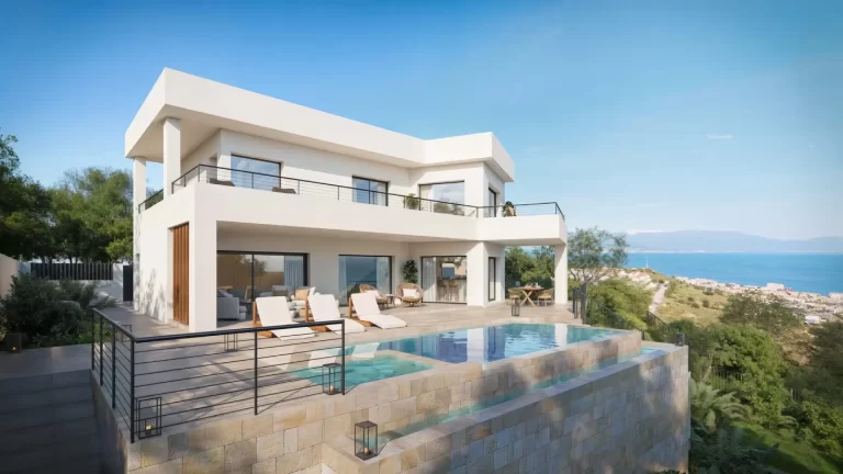 villa en marbella sunset
